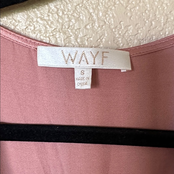 Blush pink wrap dress - Picture 5 of 6